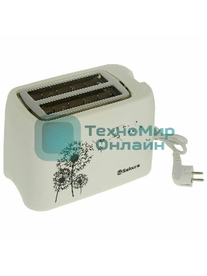 Тостер Sakura SA-7608W 750Вт подогрев белый