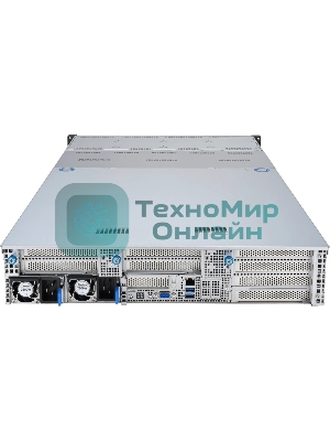 Серверная платформа ASUS RS720-E11-RS12U, 2U, 2 x LGA4677, 32 DIMM DDR5, 12=8 x NVMe/SAS*/SATA + 4 NVMe/SATA hs, 2 x M.2 slot, 2 x 10Gbe (X710) RJ45 port,Up to 8 slots PCIe 5.0, 1 x OCP 3.0, 1+1 1600W