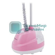 Отпариватель Sakura SA-3919Р розовый/белый, 2000 Вт, 30 г/мин, 1600 мл