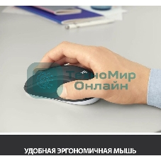 Комплект клавиатура+мышь беспроводной LOGITECH MK540 Advanced black (USB, 1000dpi) (920-008686)