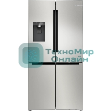 Холодильник Bosch KFI96APEA нержавеющая сталь трехкамерный 375/199л морозилка снизу, No Frost, Side by Side