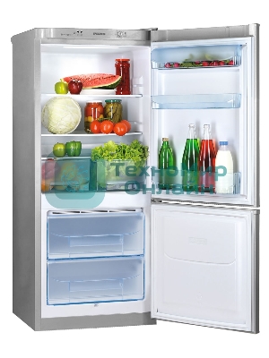 Холодильник Pozis RK-101 В серебристый металлик двухкамерный 156/57 л морозилка снизу
