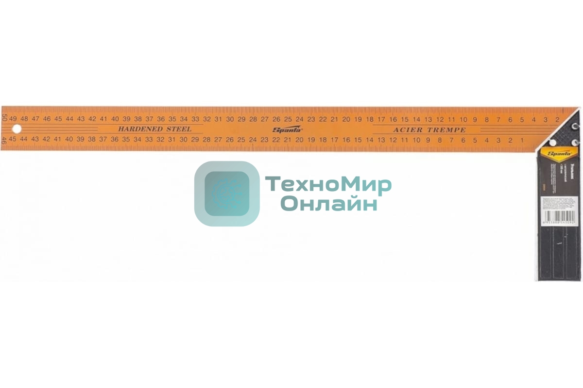 Угольник Sparta 500 мм, металлический