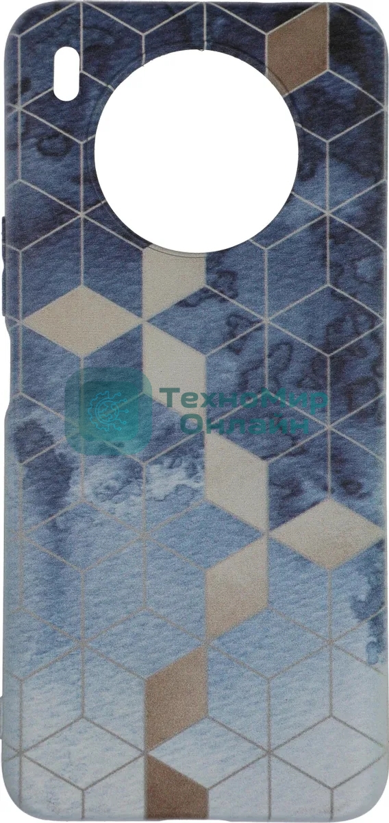 Чехол (клип-кейс) Gresso Meridian, для Honor 50 Lite, синий gr17aaae8879