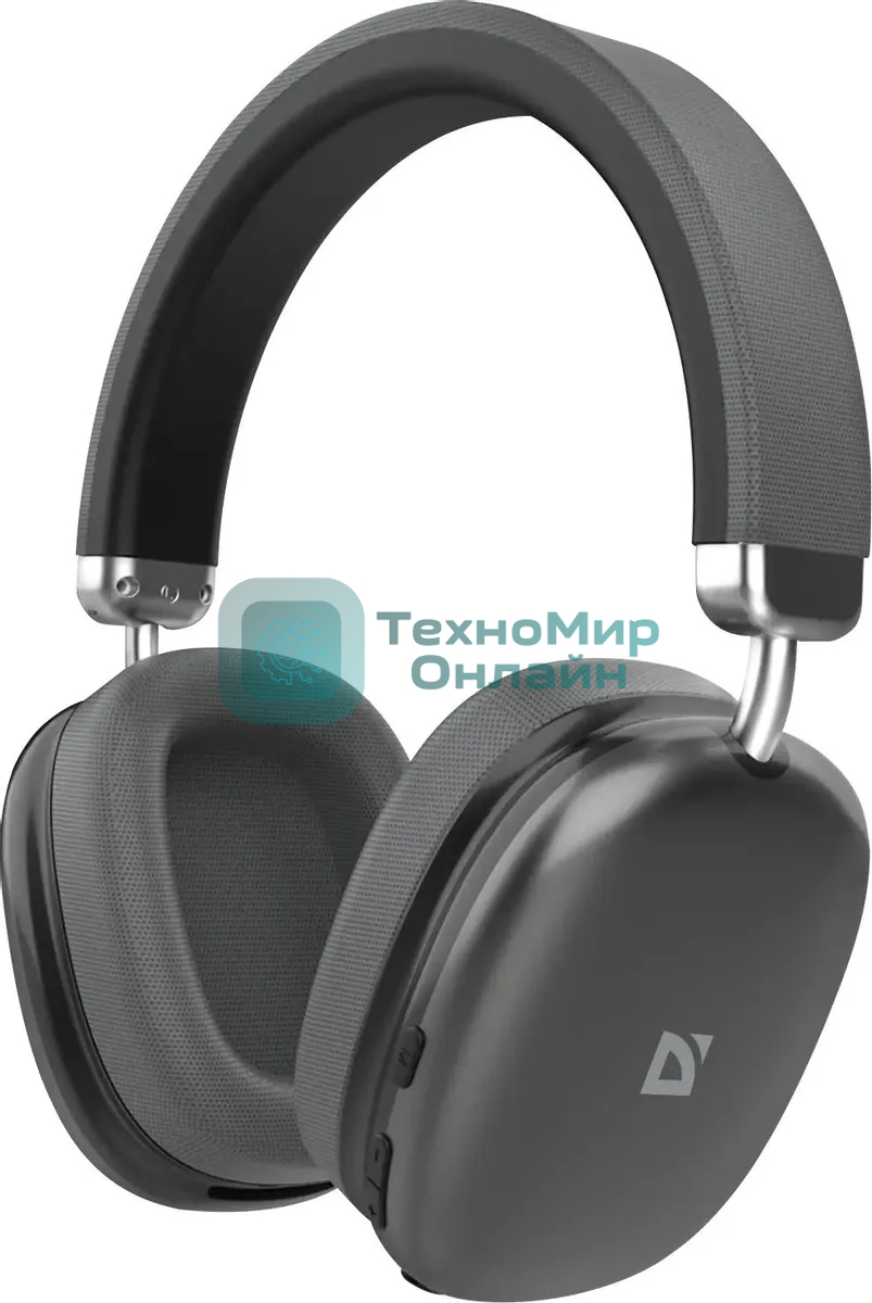 Беспроводные/проводные наушники Defender FreeMotion B500 серый, накладные, Bluetooth + проводной, складная конструкция, микрофон, до 20 ч