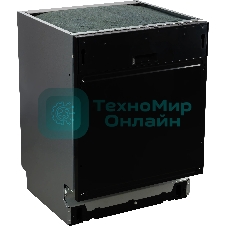 Посудомоечная машина LEONORD LDW-60B01, черный, 60 см, 12 компл., 49 дБ., класс А++