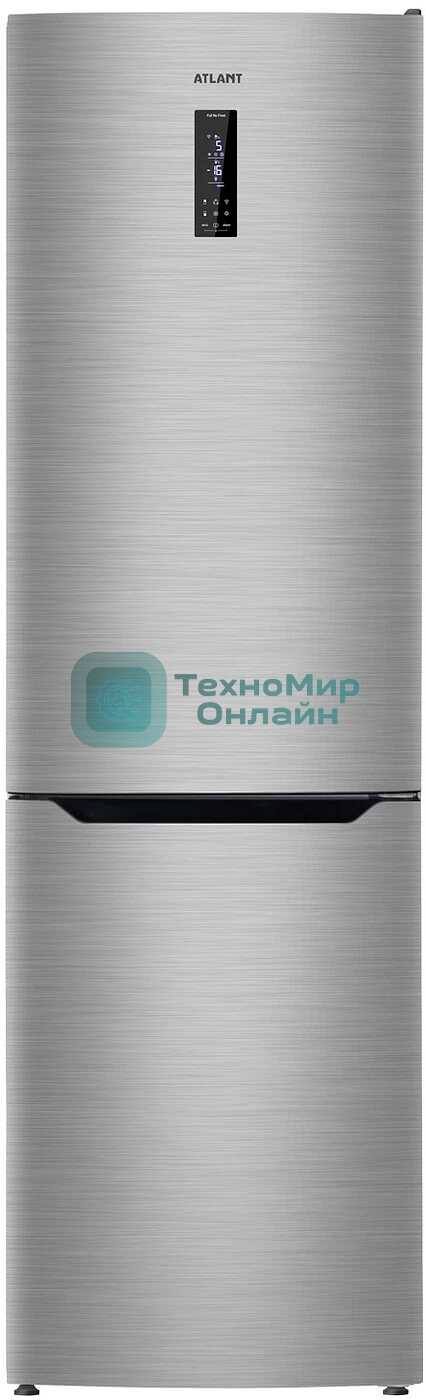 Холодильник Atlant ХМ-4624-149 NW нержавеющая сталь двухкамерный 235/94 л морозилка снизу, No Frost
