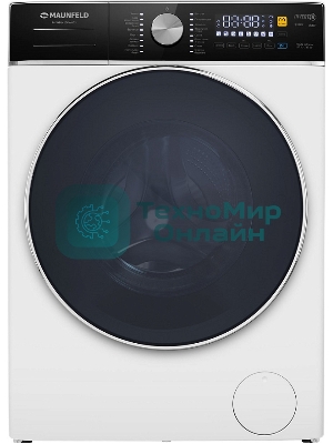 Стирально-сушильная машина Maunfeld MFWD14106WH03 белый, фронтальная загрузка 10, 1400 об/мин, класс В