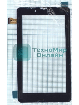 Сенсорное стекло (тачскрин) ZHPG-0452-R1, черное