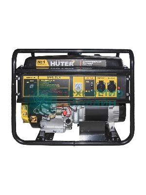 Электрогенератор бензиновый Huter DY6,5LX, 5.5 кВт, 71 дБ, 76.6 кг
