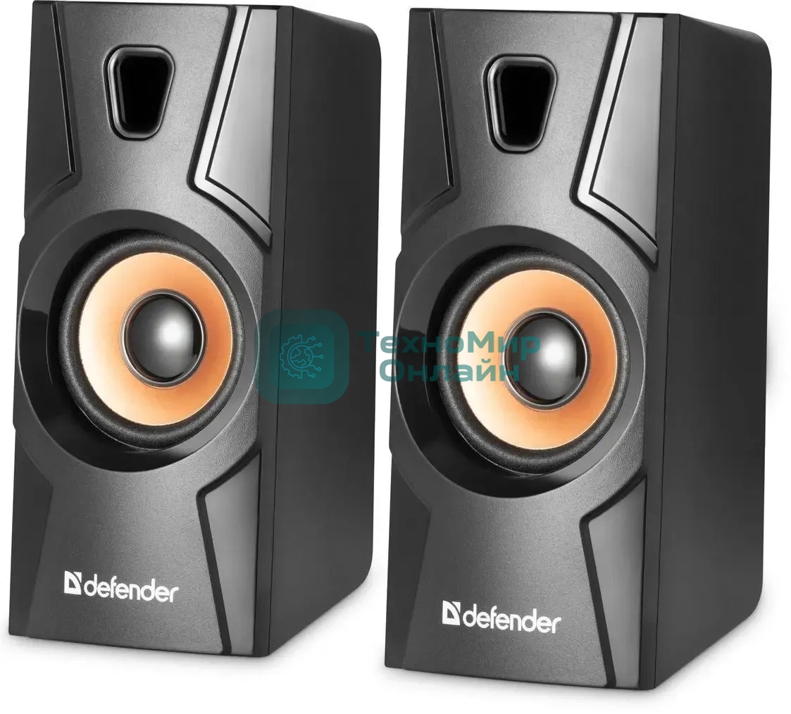 Акустическая система 2.0 Defender Aurora S8 черный, 8 Вт, питание от USB