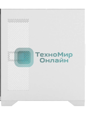 Компьютерный корпус Bloody BD-CC103 белый без БП mATX 7x120мм 1xUSB 2.0 1xUSB 3.0 audio bott PSU