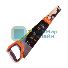 Ножовка Patriot WSP-450S, по дереву, 11 TPI мелкий зуб, 3-х сторонняя заточка, 450мм