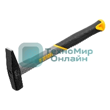 Молоток слесарный Denzel 200 г, кованый, фибергласовая рукоятка c TPR покрытием