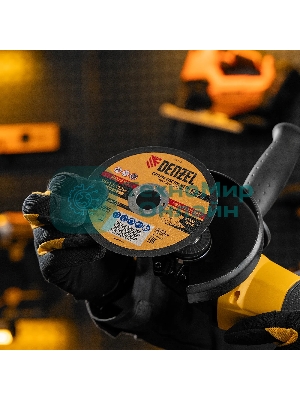 Круг отрезной по металлу Denzel WA60TBF 125x1.2x22.2мм 73762