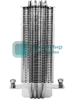 Кулер для процессора Thermalright Assassin Spirit 120 V2 серебристый/черный/серый (4-pin PWM, 154мм, Al/Cu, 4x6мм, 1x120мм, 66.17CFM, 25.6dBA, 1500RPM, S: 1851/1700/1200/115X, AM5/AM4)