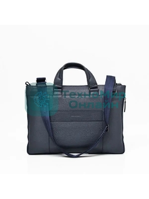 Сумка для ноутбука Piquadro Modus CA4021MOS/BLU синий натур.кожа