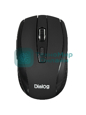 Комплект клавиатура+мышь Dialog Pointer KMROP-4020U беспроводной, USB, 1600 DPI, чёрный