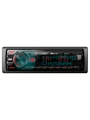 Автомагнитола AIWA HWD-650BT, 1 DIN, Bluetooth, USB Type-A, AUX, пульт ДУ