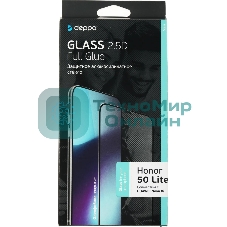 Защитное стекло для экрана Deppa 62827 для Honor 50 lite 2.5D, 1 шт