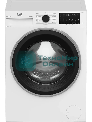 Стиральная машина Beko B3WFR572WB белый, загрузка фронтальная 7 кг, 1200 об/мин., класс: А