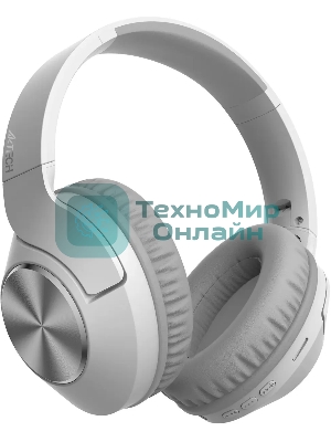 Гарнитура A4Tech 2Drumtek BH300 серебристый, беспроводная + проводная, Bluetooth, до 35 ч