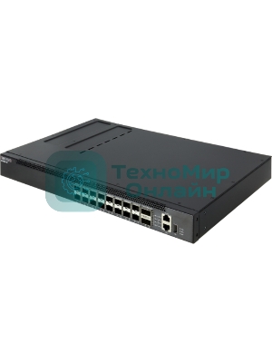 Коммутатор ECS5520-18X Edge-corE 16 x 10G SFP+ + 2 40G QSFP+ ports, 1 AC power supply, 1 optional slot for power redundancy
