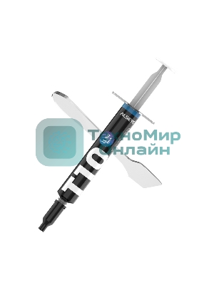 Термопаста ALSEYE T10 Thermal conductivity: 13.9W/m-k Color: Gray Conductivity: non-conductive specific gravity: 2.7g/cm³@25℃ Capacity: 1.2мл Weight: 2G