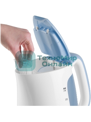 Чайник электрический Sencor SWK 2510WH пластик, 2,5 л, 2200 Вт, белый