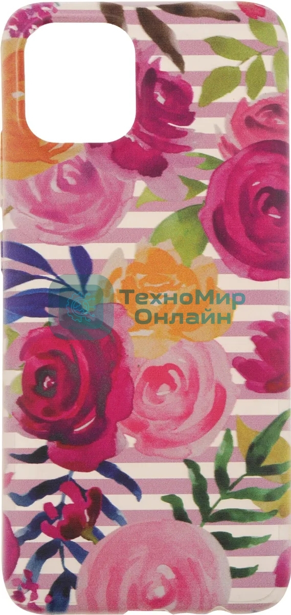 Чехол (клип-кейс) Gresso Air, для Samsung Galaxy A03, прозрачный/рисунок gr17aaae9201