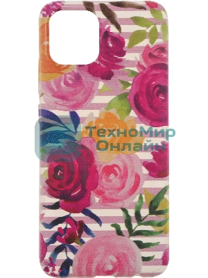 Чехол (клип-кейс) Gresso Air, для Samsung Galaxy A03, прозрачный/рисунок gr17aaae9201