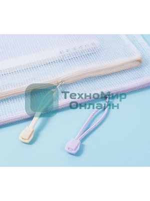 Папка на молнии ZIP Deli Colorful EF280 A4 ПВХ 0.23мм, ассорти