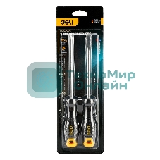 Набор отверток Deli DL620002 2шт SL6x125 + PH2x125