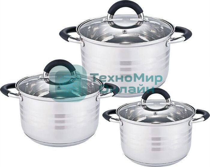 Набор посуды WEBBER BE-623/6 Набор посуды 6 пр.