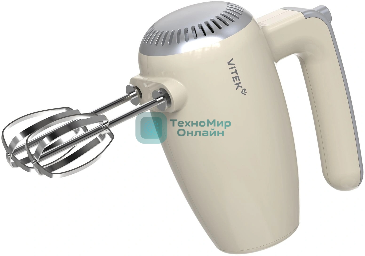 Миксер ручной Vitek VT-HM3001 800 Вт, кремовый