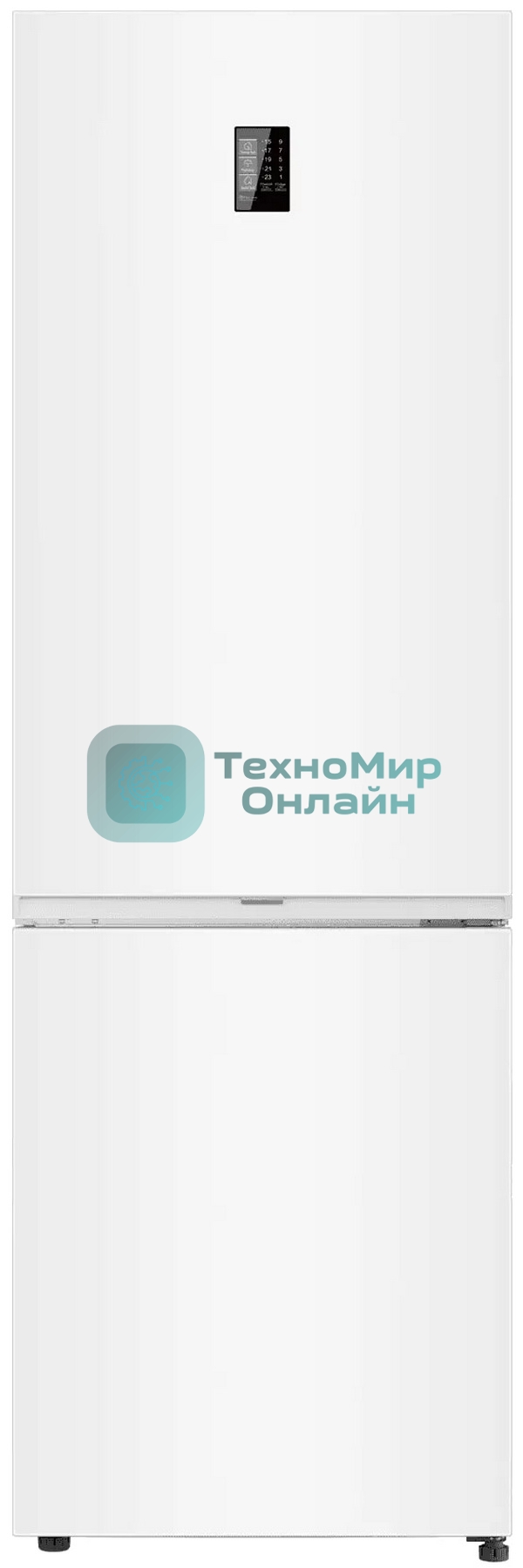 Холодильник Candy CFN6185WDC белый двухкамерный 191/91л морозилка снизу, No Frost