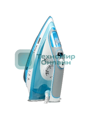 Утюг Braun SI5006BL белый/голубой, 2600 Вт, 50 г/мин, 180 г/мин, 300 мл
