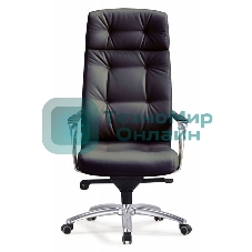 Кресло Бюрократ DAO/BLACK черный, кожа