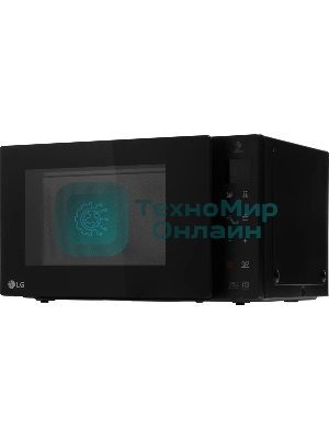 Микроволновая печь LG MW23R35GIB инвертор, черный, 23 л, 1000 Вт, переключатели - сенсор