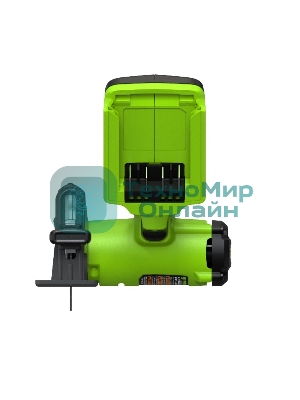 Угловая шлифовальная машина аккумуляторная GreenWorks GD24UCS, 24V, без АКБ и ЗУ (3402007)