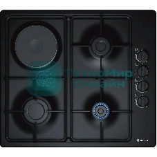 Комбинированная варочная панель Bosch PBY6C6B62O независимая, черный