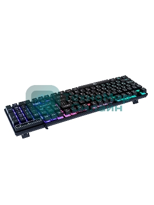 Клавиатура проводная KG-23U BLACK Nakatomi Gaming - игровая с RGb-подсветкой, USB, черная