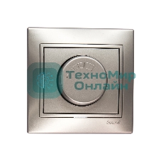 Светорегулятор СП 1000 Вт Мира метал. сер. Lezard 701-1010-157