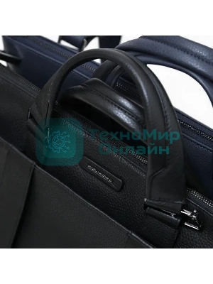 Сумка для ноутбука Piquadro Modus CA4021MOS/BLU синий натур.кожа