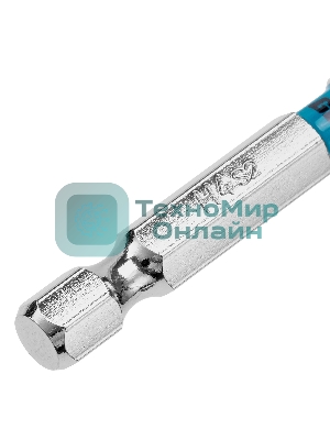 Бита Gross HEX 4х50 мм, сталь S2, шестигр., 10 шт.