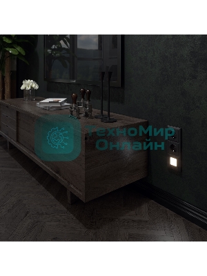 Встраиваемая LED подсветка WERKEL (черный) W1154308