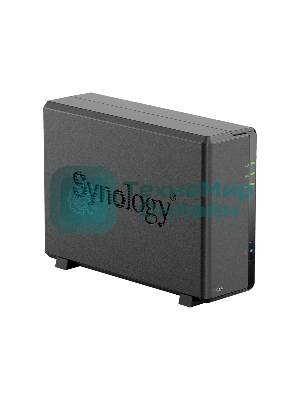 СХД SYNOLOGY настольное исполнение 1BAY NO HDD DS124