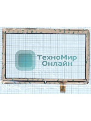 Сенсорное стекло (тачскрин) ZJ-10029B, черное