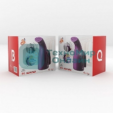 Отпариватель BQ SG1001H фиолетовый, 800 Вт, 21 г/мин, 170 мл