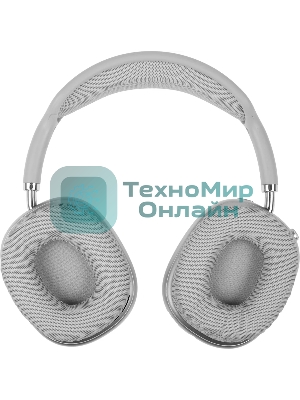 Беспроводные/проводные наушники Hoco W35 Air Triumph серебристый, полноразмерные, Bluetooth + проводной, до 45 ч